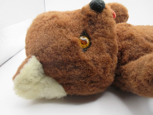 VERY RARE! 1950s 12” Teddy Bear DENISE EXCLUSIVES Plush Toy Brown OOAK Vintage - Picture 20 of 20