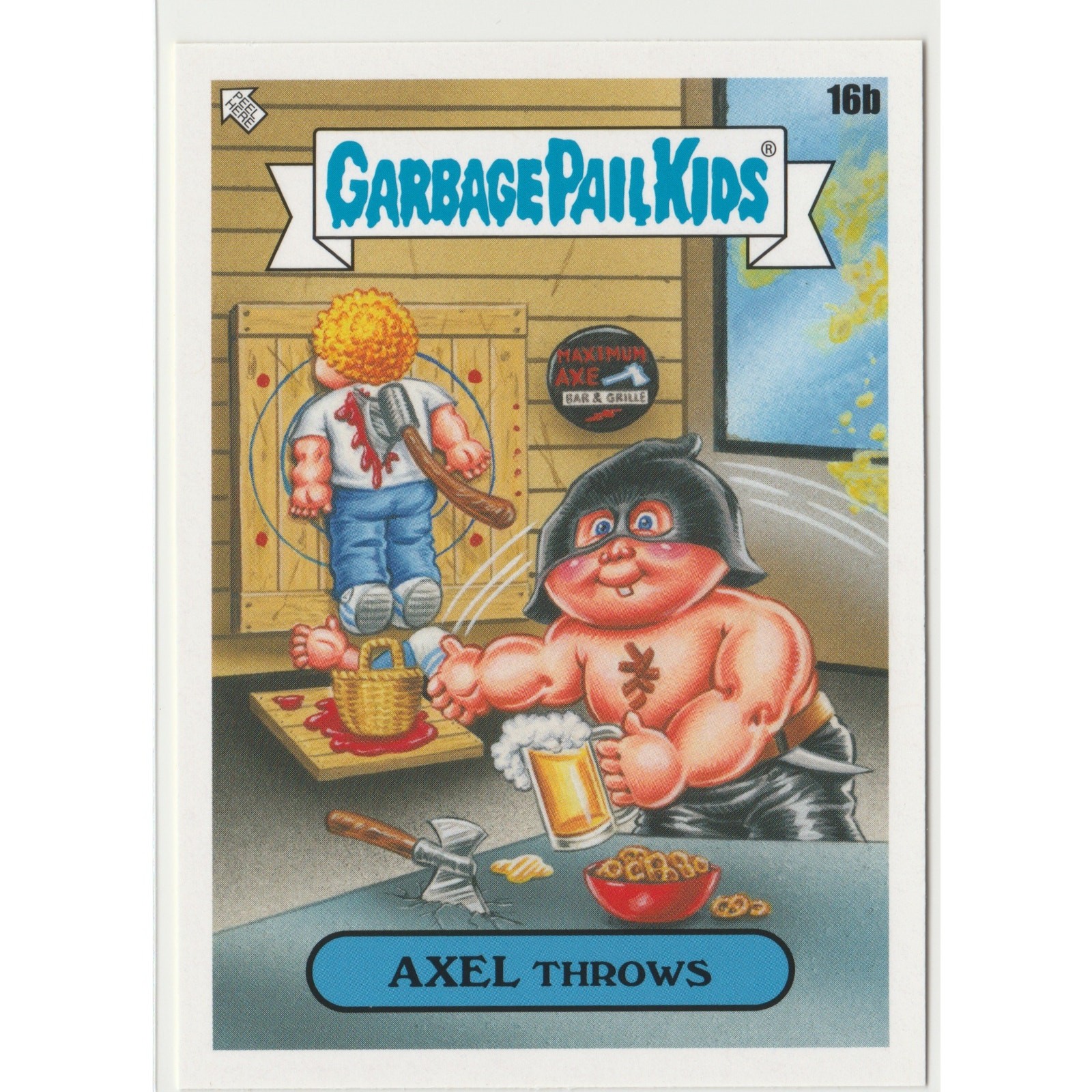 Axel Throws #16b Garbage Pail Kids GPK 35th Anniversary 2020 Series