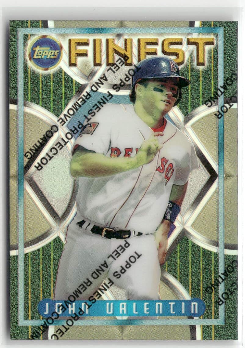 1995 Finest #53 John Valentin Refractors ☘️R18
