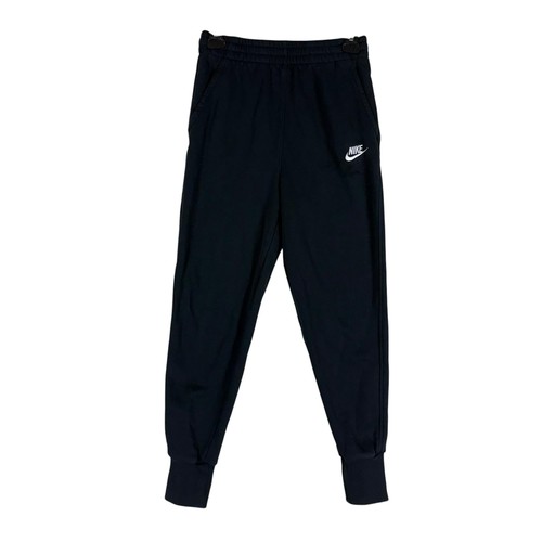 Nike Sweatpants Youth Large Black Fleece Joggers Elastic Pockets FD2921-010