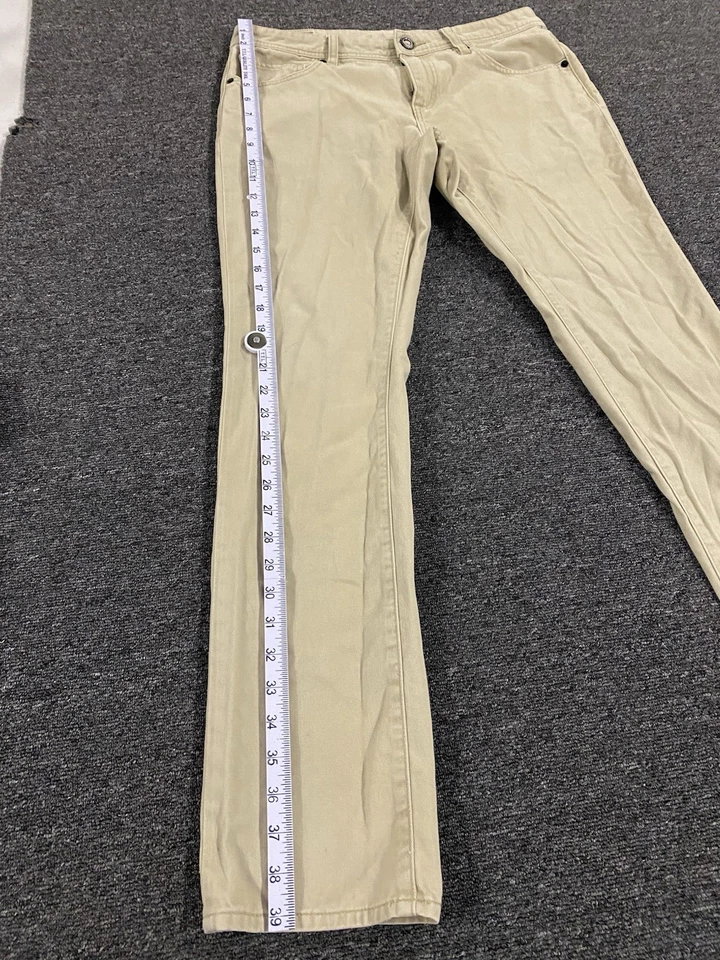 Volcom Vorta Beige Denim Men's Jeans Straight Leg Slim Fit Size 30 - Image 4 of 4