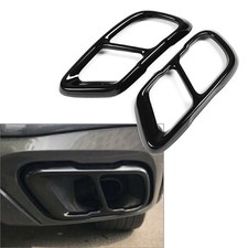 Stainless Steel Exhaust Muffler Tail Pipe Cover Trim Fit BMW X5 G05 X7 G07 2019