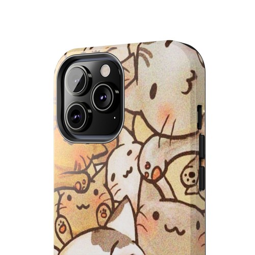 Cute Cat Phone Case, Durable Tough Cover - 第 54/108 張圖片