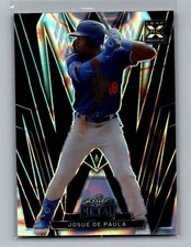 2025 Leaf Metal Josue De Paula Black Baseball Card 2/2