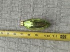 Vtg Glass Corn on the Cob Husk Vegetable Christmas Ornament Farmer3.5" — photo 2