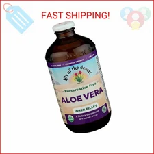 Lily Of The Desert Aloe Vera Juice - Inner Fillet Aloe Vera Drink, Organic Aloe 