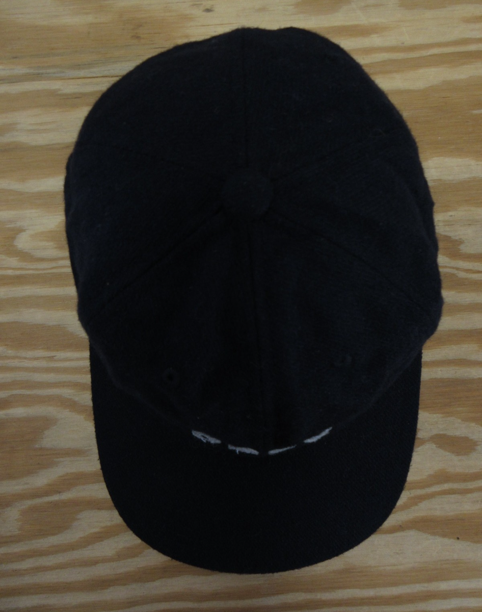 Obey Hat Cap Men Strapback Black Worldwide Wool Blend Spell Out