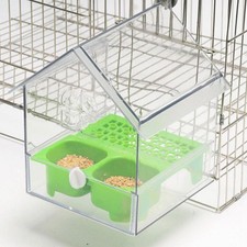 Bird Feeder Cage Accessories Watering Portable Bathing Parakeet Bathtub for
