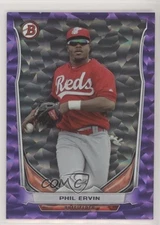 2014 Bowman Draft Top Prospects Purple Ice /99 Phil Ervin #TP-24