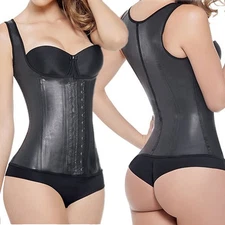 Fajas Colombianas Reductoras 100%Latex Waist Trainer Cincher Body Shaper Corset