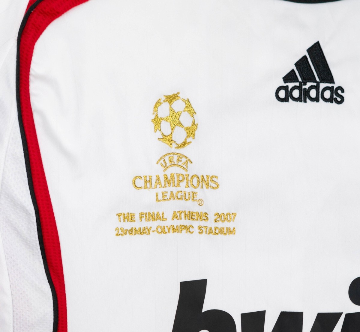2007 AC Milan Away Kaka UEFA Champions League Final Athens Jersey