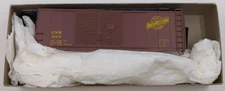 Accurail 3005 HO North Western 40' Double Door Steel boxcar kit #57472