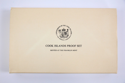 1976 Cook Islands 9-Coin Proof Set Franklin Mint - Picture 4 of 5