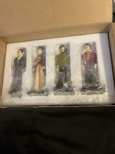 4 Beatles Gartlan Figures #7517 In Sealed Packages In Original Box 