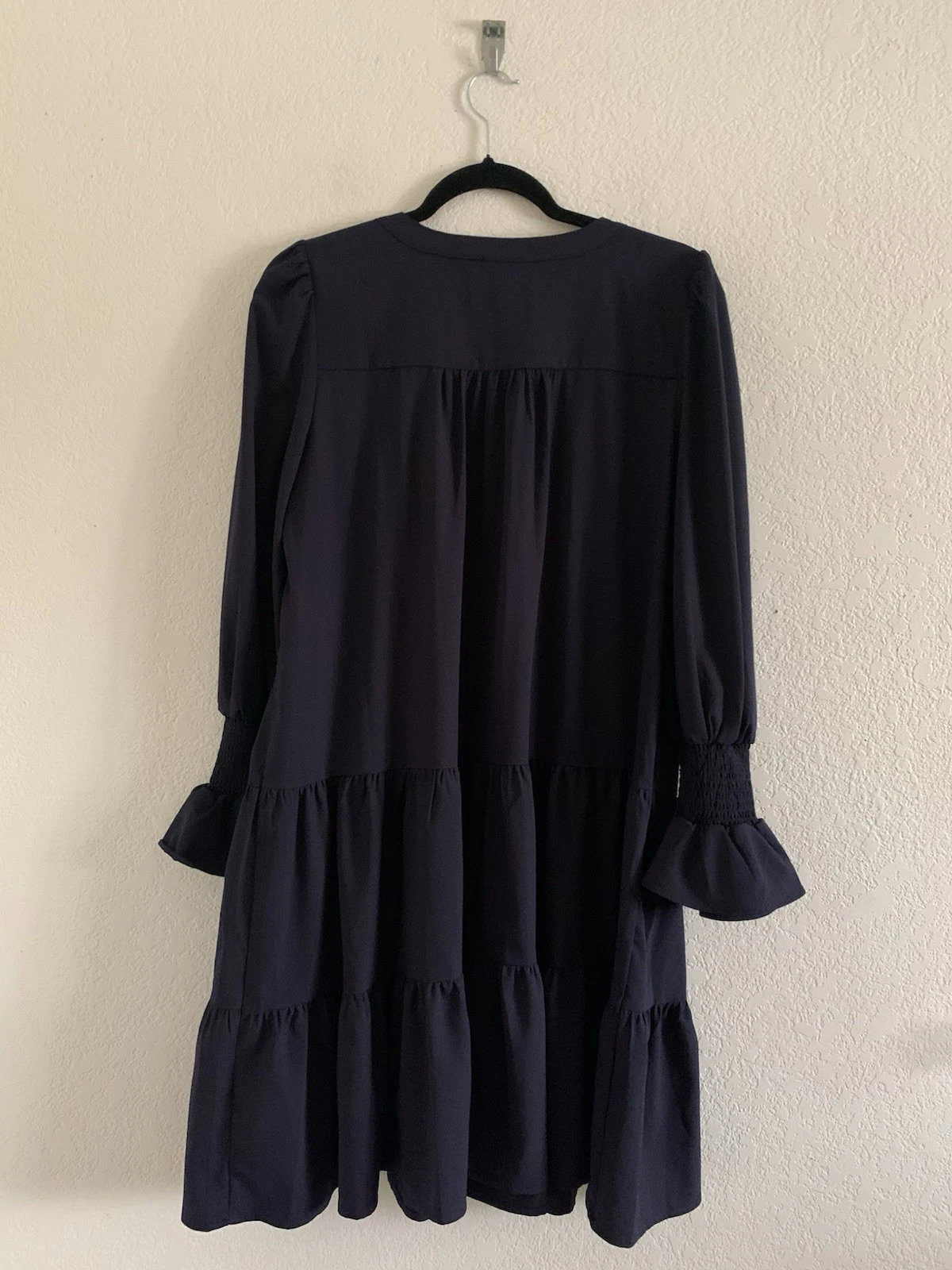 Mini abito Kenzo Pomander Place by Tuckernuck blu navy cotone a strati L