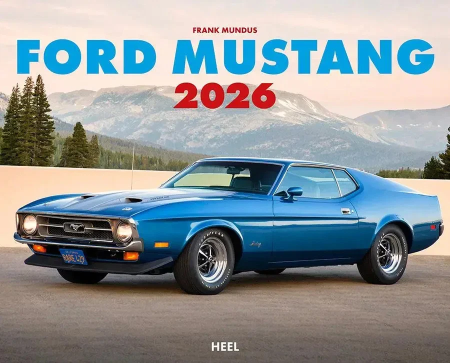 HEEL VERLAG GMBH Ford Mustang Kalender 2026 | Frank Mundus | Kalender | 14 S. | Deutsch | 2026