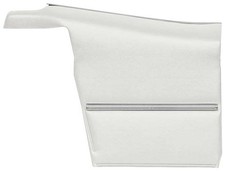 1969 Camaro Convertible White Pre-assembled Deluxe Interior Rear Panel 1969 Camaro Convertible White Pre-assembled Deluxe Interior Rear Panel