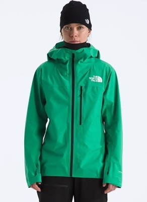THE NORTH FACE TORRE EGGER LT FUTURELIGHT SUMMIT  JACKET WOMEN'S Med Green NWT