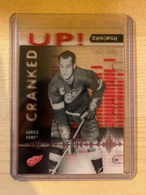 2022-23 Upper Deck Synergy Cranked Up Red Gordie Howe - Detroit Red Wings / 399