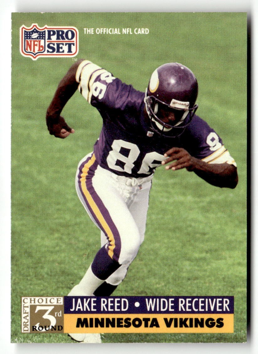 1991 Pro Set #797 Jake Reed