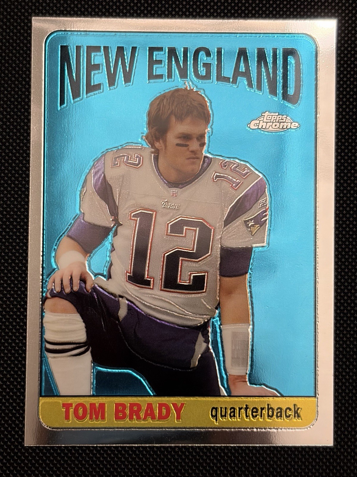 Tom Brady 2005 Topps Chrome Throwbacks #TB10 New England Patriots
