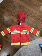 Firefighter Preschool Halloween Costume 3t