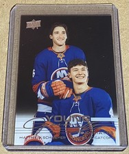 2025-26 Upper Deck Matthew Schaefer Marc Gatcomb Clear Cut YG Teammates RC #499