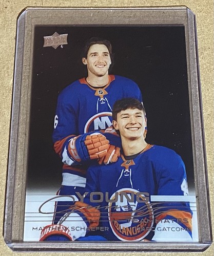 Matthew Schaefer/Marc Gatcomb [Clear Cut] #499 2025 Upper Deck Series 2 card