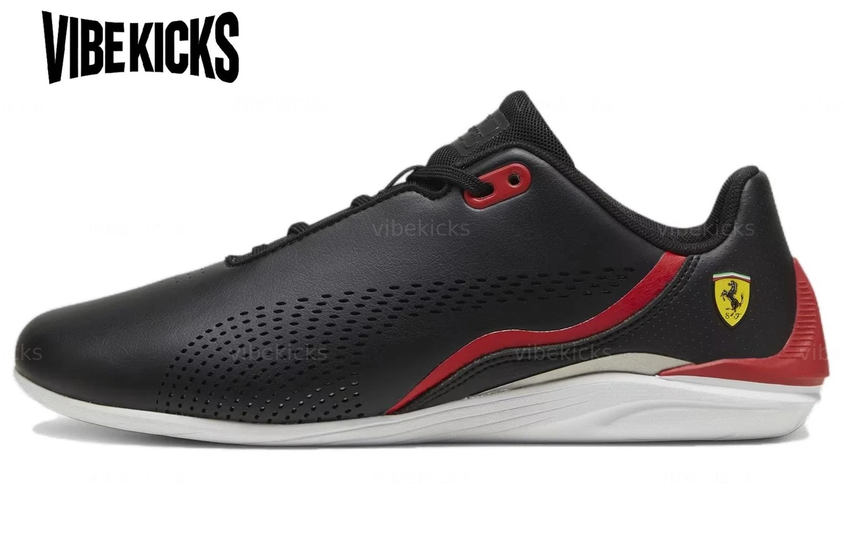 Scuderia Ferrari x Puma Drift Cat Decima Black Rosso Corsa for