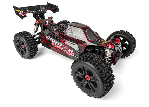 1:8 Virus 4.2 XL 100% RTR inc. 2x LiPo schwarz/rot Carson 500409080 UVP: 469,99 - Bild 2 von 4