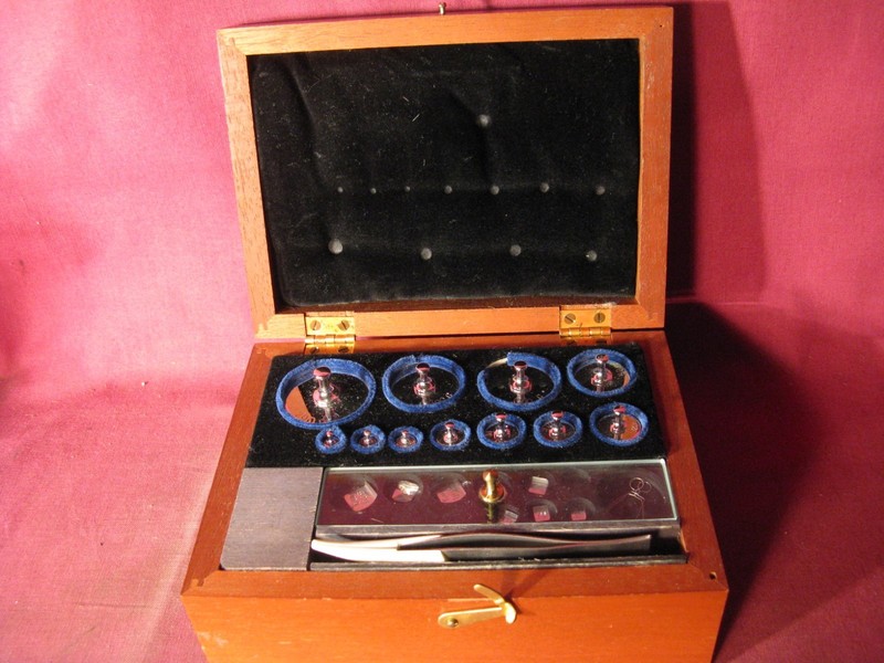 Vintage Arthur H. Thomas Co Philadelphia Pa. Apothercary Weight Set