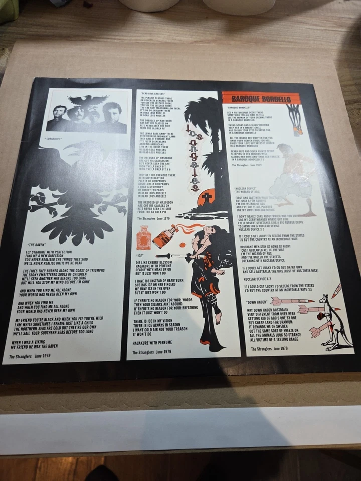 The Stranglers the Raven Vinyl LP - Image 3 of 4