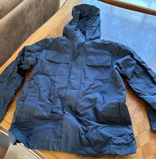 Lands End Jacket Boys M 10-12 Squall Waterproof Nylon Hooded Insulated Zip-Up