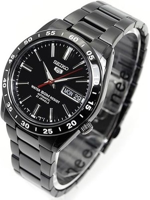 SEIKO SEIKO5 SNKE03K1 Black Automatic Men's Watch New in Box