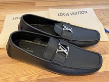 Louis Vuitton Monte Carlo Black Moccasins Loa...