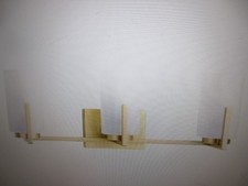 Progress Lighting Avec 24 in 3-Light Brushed Gold Contemporary Bath Vanity Light