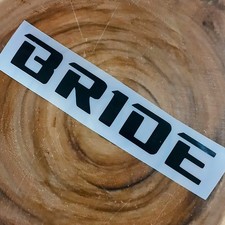 Bride Vinyl Decal X2 Jdm Style Import Tuner Build Sticker Car Window Toolbox