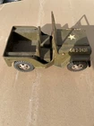 Vintage Tonka Army Jeep GR-2-2431 Pressed Steel Military Vehicle