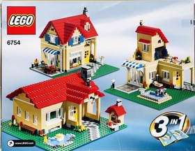 LEGO Creator 6754 Family Home 3in1