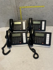 4x Toshiba DP5022-SD 10-Button Display Speakerphone Black LOT Of 4