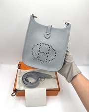 HERMES MINI EVELYNE 16 - GRIS PANTIN - BRAND NEW BOXED