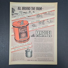 1953 Emerol Mfg Co Marvel Mystery Oil Inverse Oiler Vintage Print Ad Lubrication