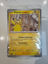 Pokémon TCG Pikachu at the Museum Promo Sealed