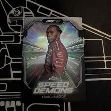 2025 Topps Chrome Formula 1 F1 Lewis Hamilton Speed Demons #SD-2 Ferrari