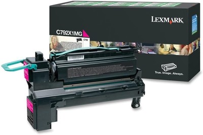 LEXMARK Toner Magenta hohe Kapazität (Original) C792X1MG