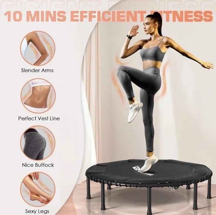 Mini cama elástica plegable BCAN 450LBS/550LBS, 40"/48"  Foto 4 de 4