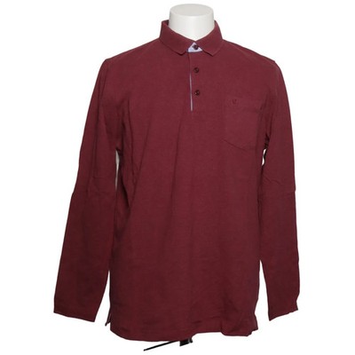 Walbusch, Poloshirt, Größe: 50, Rot, Baumwolle/Elasthan, Einfarbig, Herren #xYj
