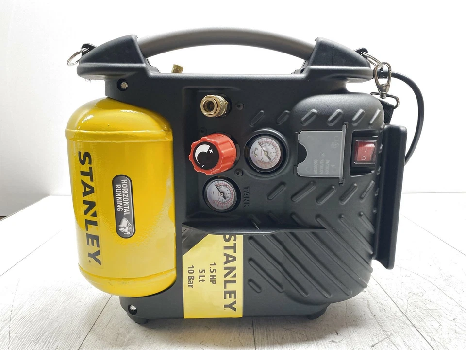 Compressore oil-free STANLEY AIR BOSS 5 L 10 bar MERCE DI SERIE B - Immagine 2 di 4