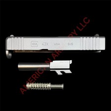 New Glock 43x Oem Complete Slide Barrel Spring Usa Fits G43x G48 G43 80