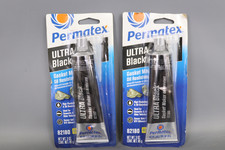Permatex 82180 Ultra Black RTV Silicone Gasket Maker Pack of 2 